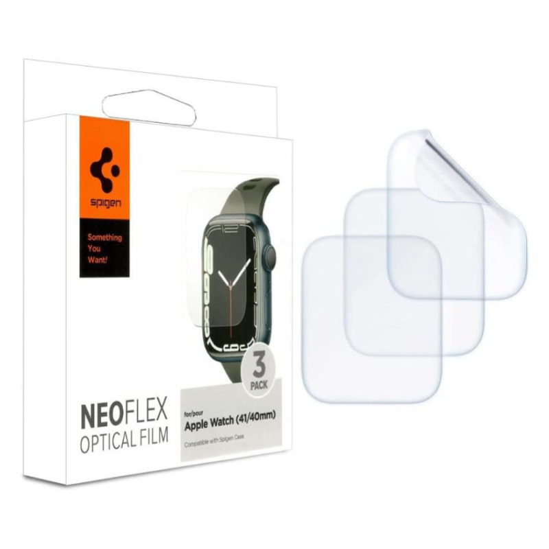 Pellicola Spigen Film Neo Flex Apple Watch 41mm/40mm