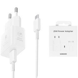 Kit Alimentatore per Samsung 25W + Cavo dati (Blister - Type C/Type C 