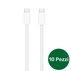 Cavo dati telato compatibile Multipack 10 (Bulk - Type-C/Type-C - 1M)