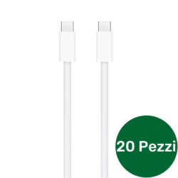 Cavo dati telato compatibile Multipack 20 (Bulk - Type-C/Type-C - 1M)