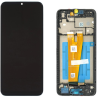 Display Service Pack Samsung A045F (Black - Con frame)