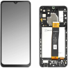 Display Service Pack Samsung A326B (Black - Con frame)