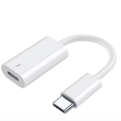 Adattatore (Type-C/Lightning - Bianco)