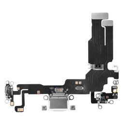 Flat carica per iPhone 15 (Bianco - Pulled)