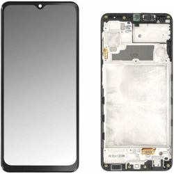 Display Service Pack Samsung A225F (Black - Con frame)