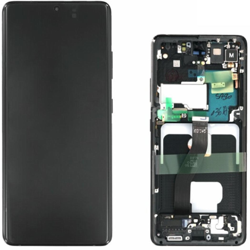 Display Service Pack Samsung G998B (Phantom Black - Con frame)
