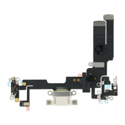 Flat carica per iPhone 14 (Bianco - Pulled)