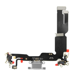 Flat carica per iPhone 15 Plus (Bianco - Pulled)