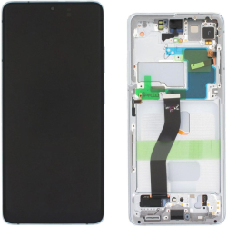 Display Service Pack Samsung G998B (Phantom Silver - Con frame)