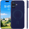 Custodia TPU Slim iPhone 16 (Blu - MagSafe)
