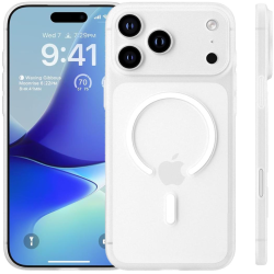 Custodia TPU Slim iPhone 17 Pro Max (Trasparente - MagSafe)