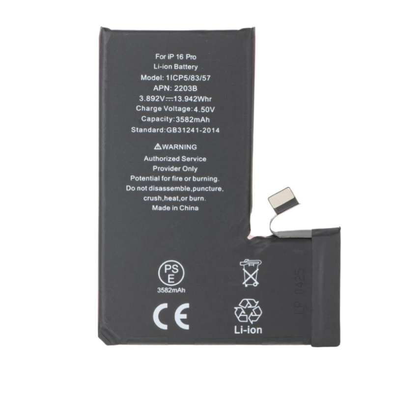 Batteria compatibile iPhone 16 Pro