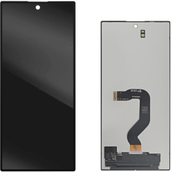 Display Service Pack Samsung F966B (Black - Con frame - Outer)