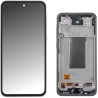 Display Service Pack Samsung A376B (Black - Con frame)