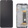 Display Service Pack Samsung A236B (Black - Con frame)