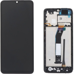 Display Service Pack Xiaomi Redmi A3 4G (2024) (Black  - Con frame)