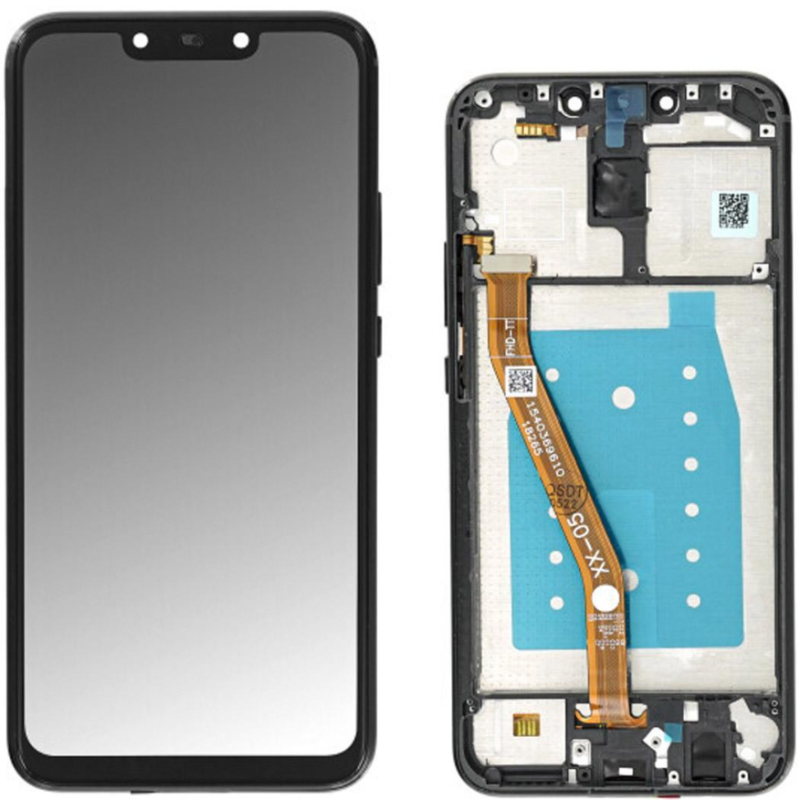 Display compatibile Huawei Mate 20 Lite 2018 (Black - Con frame)