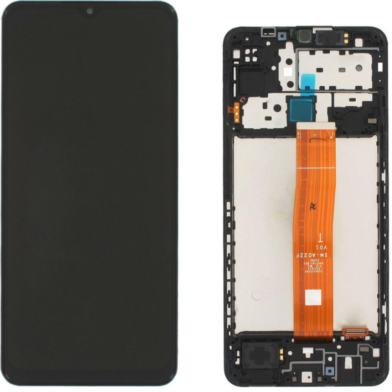 Display Service Pack Samsung M127F (Black - Con frame)