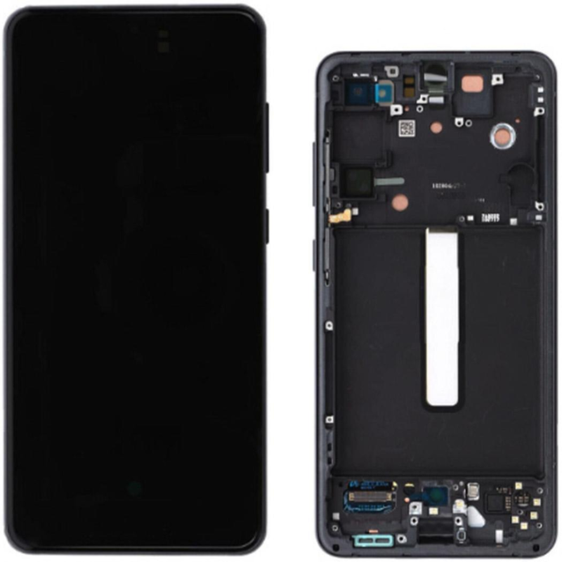 Display Service Pack Samsung G990B (Graphite - Con frame)