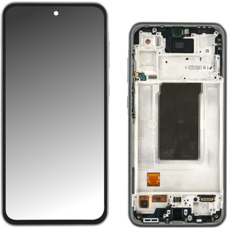 Display Service Pack Samsung A366B (Black - Con frame)