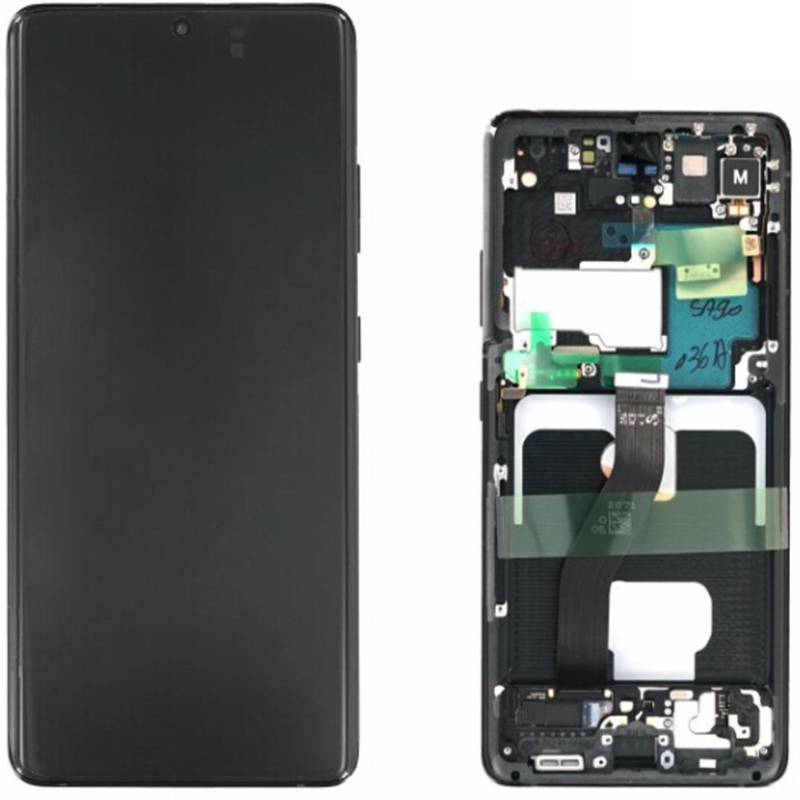 Display Service Pack Samsung G998B (Phantom Black - Con frame)