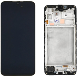 Display Service Pack Samsung A166F (Black - Con frame)