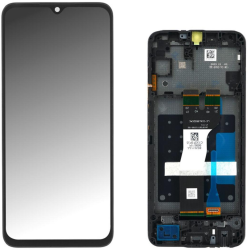 Display Service Pack Samsung A057G (Black - Con frame)