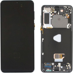 Display Service Pack Samsung G996B (Phantom Black - Con frame)