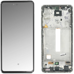 Display Service Pack Samsung A525F/A526B (Awesome White - Con frame)