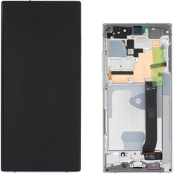 Display Service Pack Samsung N985F/N986F (Mystic White - Con frame - S