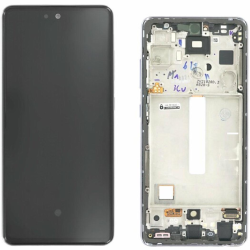 Display Service Pack Samsung A528B (Awesome White - Con frame)