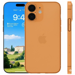 Custodia TPU Slim iPhone 17 (Arancione)