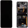 Display Service Pack Samsung F711B (Black Inner - Con frame - Senza ca