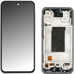 Display Service Pack Samsung A366B (Black - Con frame)