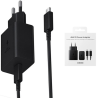 Kit Alimentatore 45W + Cavo dati (Blister - Type-C/Type-C - Nero)