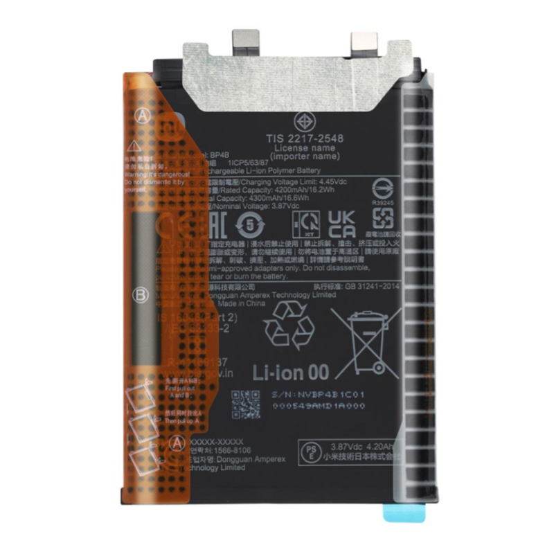 Batteria Service Pack Xiaomi BP4B