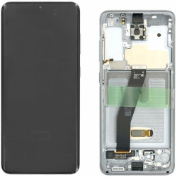 Display Service Pack Samsung G980F/G981B (Cosmic Gray - Con frame - Se