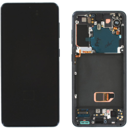 Display Service Pack Samsung G991B (Phantom Black - Con frame)