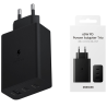 Alimentatore per Samsung 65W Trio Fast Charge (Blister - 2x Type-C/USB