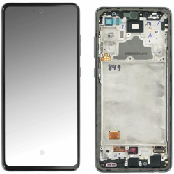 Display Service Pack Samsung A725F/A726F (Awesome Black - Con frame)
