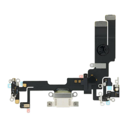 Flat carica per iPhone 14 (Bianco - Pulled)