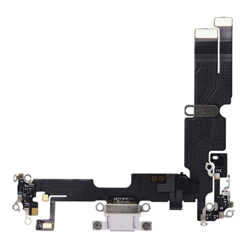 Flat carica per iPhone 14 Plus (Bianco - Pulled)