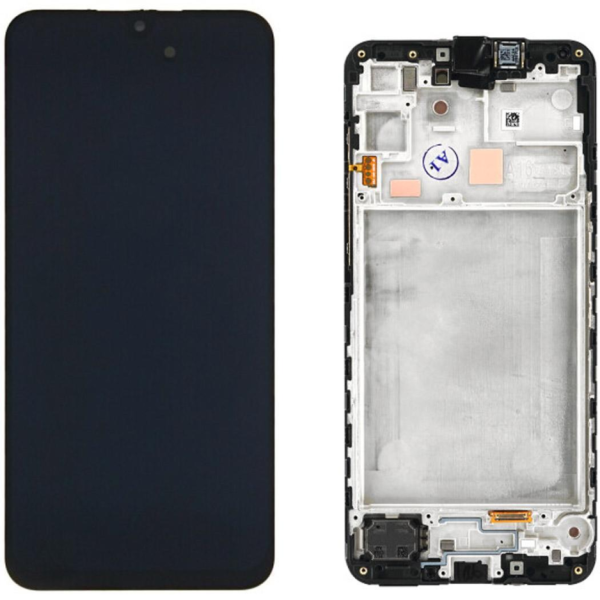 Display Service Pack Samsung A166F (Black - Con frame)