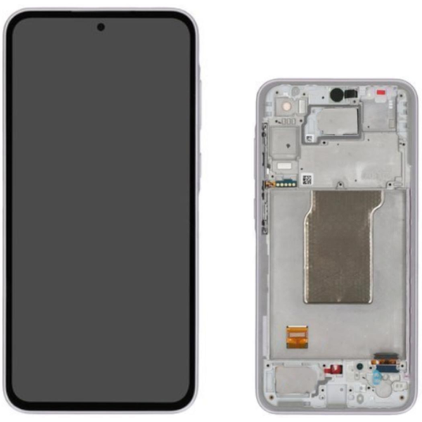Display Service Pack Samsung A356B (Lavender Lilac - Con frame - Assem