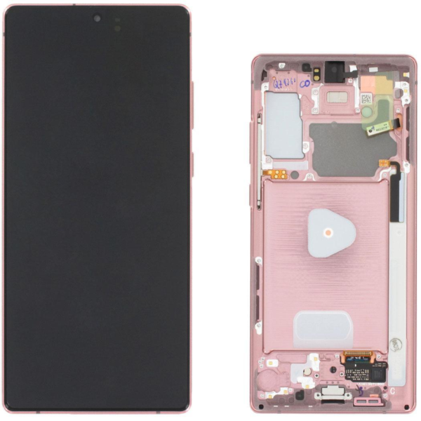Display Service Pack Samsung N980F/N981B (Mystic Bronze - Con frame)