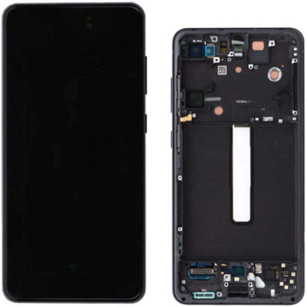 Display Service Pack Samsung G990B (Graphite - Con frame)