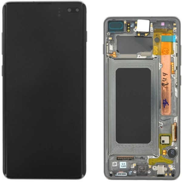 Display Service Pack Samsung G975F (Prism Black - Con frame)