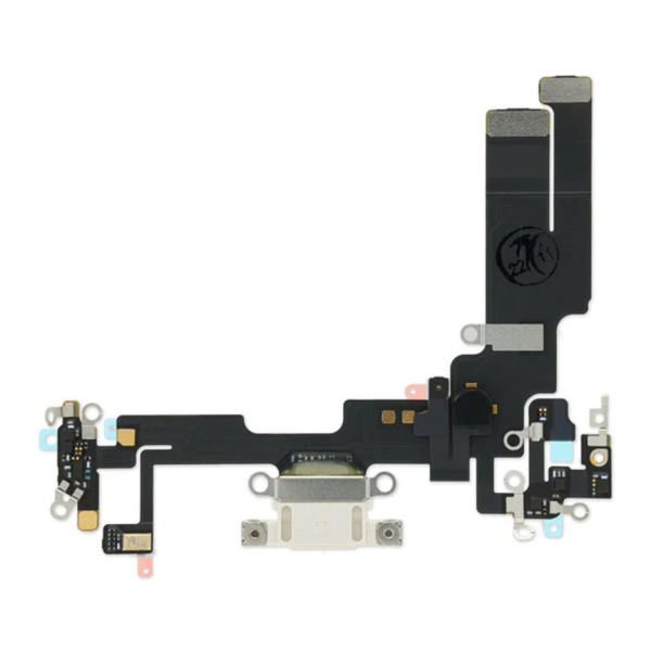 Flat carica per iPhone 14 (Bianco - Pulled)