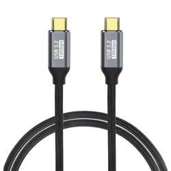 Cavo dati 100W compatibile (Blister - Type-C/Type-C - Gray)