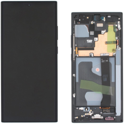 Display Service Pack Samsung N986B/N985F (Mystic Black - Con frame)